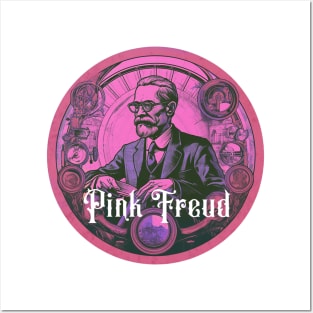 Pink Freud Posters and Art